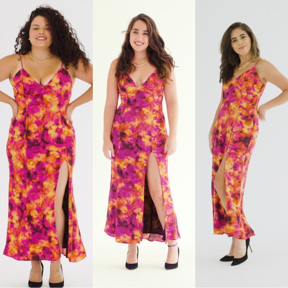 Song of Style Winifred Maxi Dress Sunburst Medium NWT